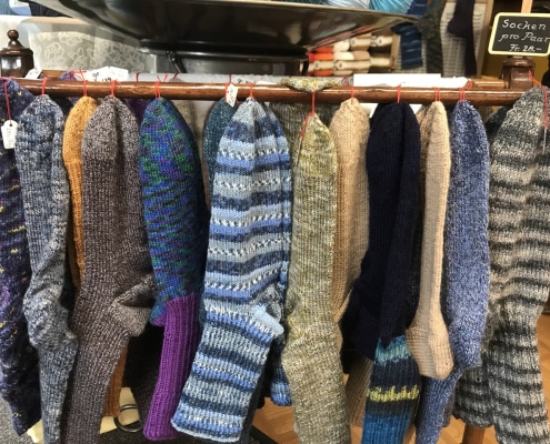 Handgestrickte Socken_1